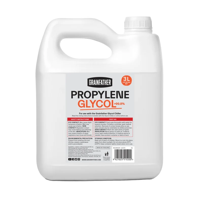 Propylene Glycol 3 L (3 US qt)