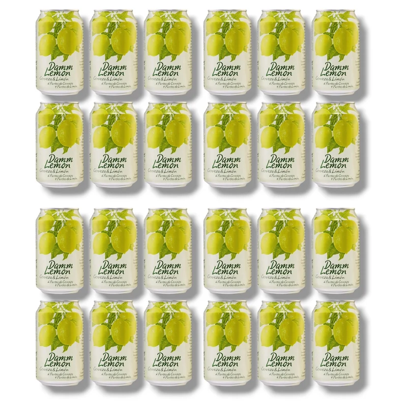 Damm Lemon 0,33 l Dose – Mediterranes Radler 3,2 % Vol.