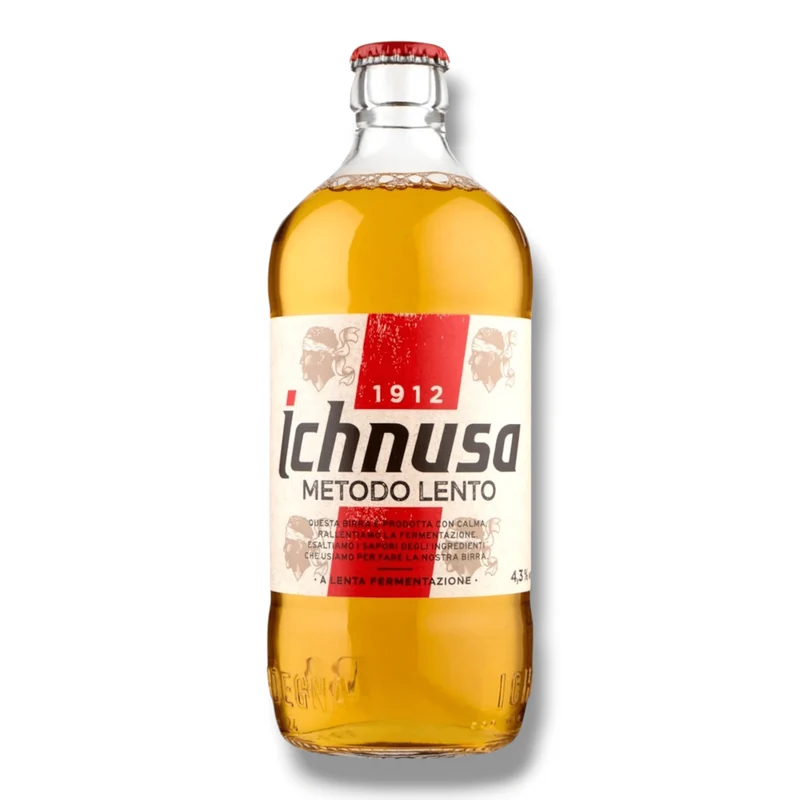 Ichnusa Metodo Lento 0,33l- Sardisches Bier 4,3% Vol.