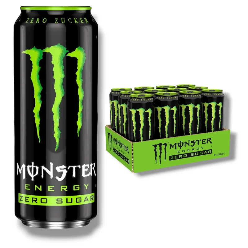 MHD 09.2026 - Monster Energy Zero Sugar 500ml