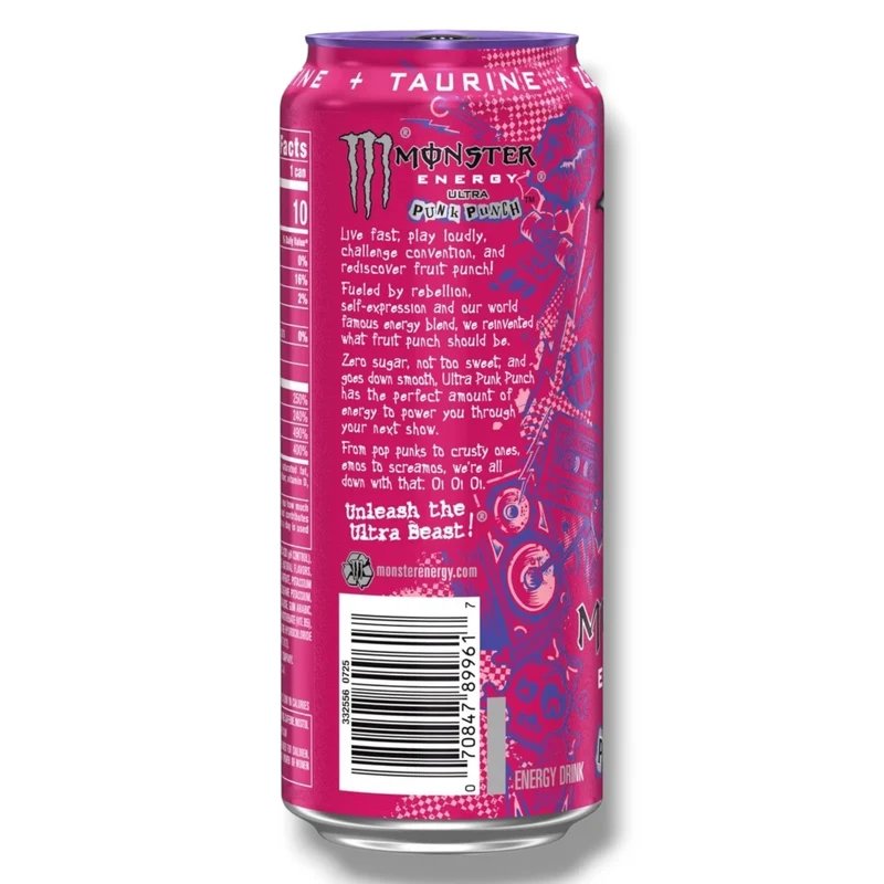 Monster Energy Ultra Punk Punch 473ml