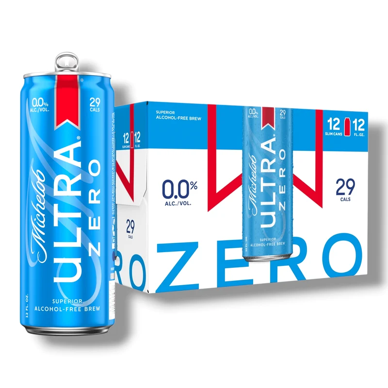Michelob Ultra Zero 0,35l- Alkoholfreies Lagerbier 0,0% Vol.