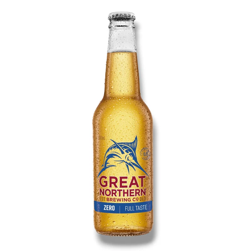 Great Northern Zero 0,33l – Alkoholfreies australisches Lagerbier 0,0 % Vol.