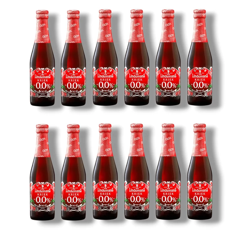 Lindemans Kriek 0,25l – Alkoholfreies Fruchtbier 0,0% Vol.
