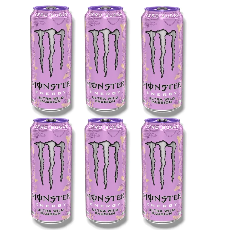 Monster Energy Ultra Wild Passion 473 ml- USA Import Zuckerfrei