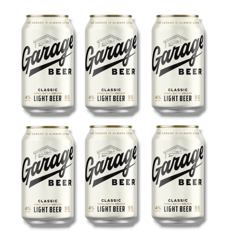 MHD 15.06.2026 - Garage Beer Classic 0,35l– American Light Lager Bier 4 % Vol.