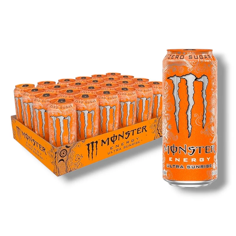 Monster Energy Ultra Sunrise Zero Sugar 473 ml – USA Import