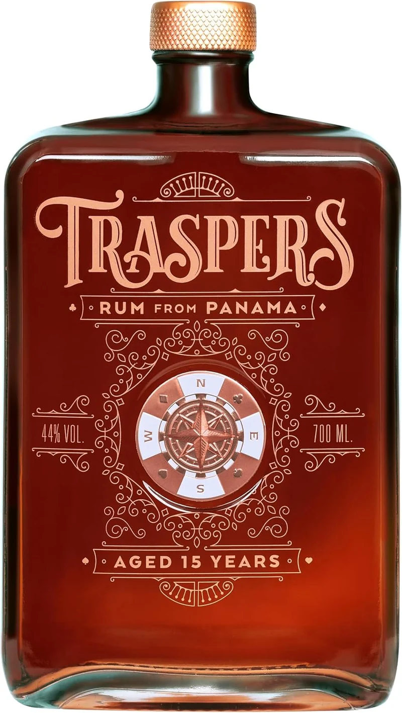 Traspers Rum 15 Jahre 0,7l, alc. 44 Vol.-%