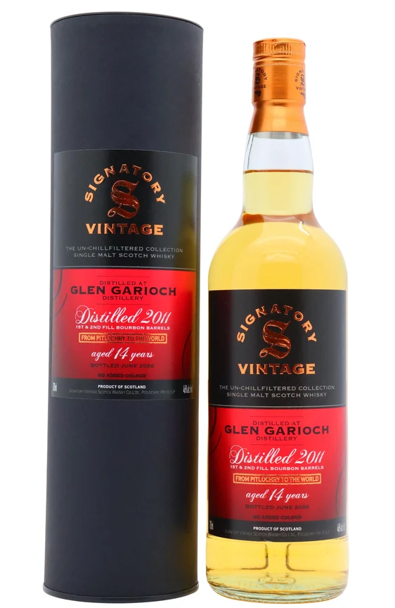 Glen Garioch 2011 14 Jahre Signatory 0,7l, alc. 46 Vol.-%