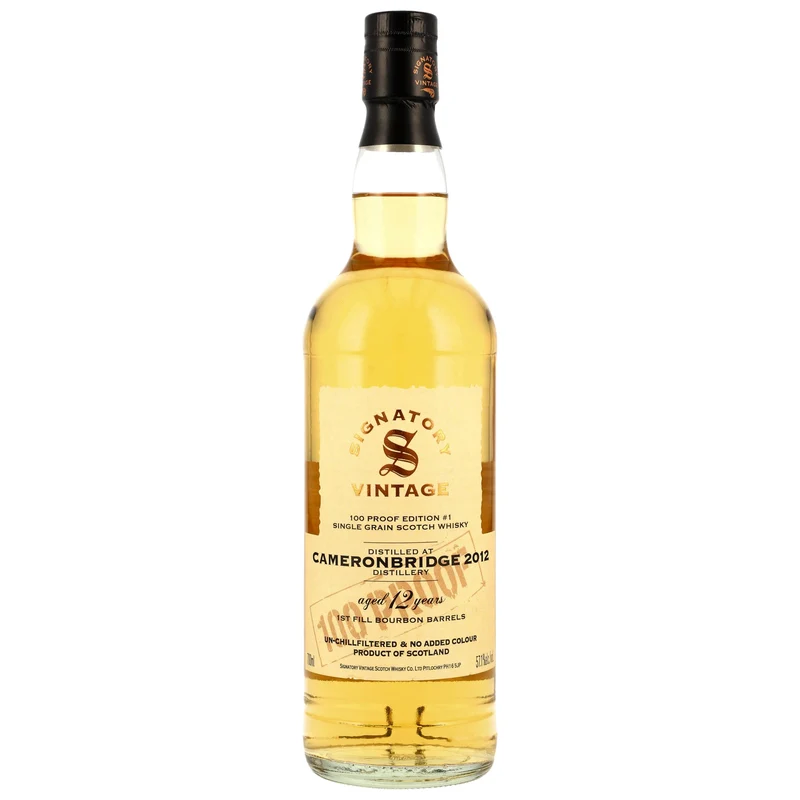 Cameronbridge 12 Jahre Single Grain Whisky 0,7l, alc. 57,1 Vol.-%