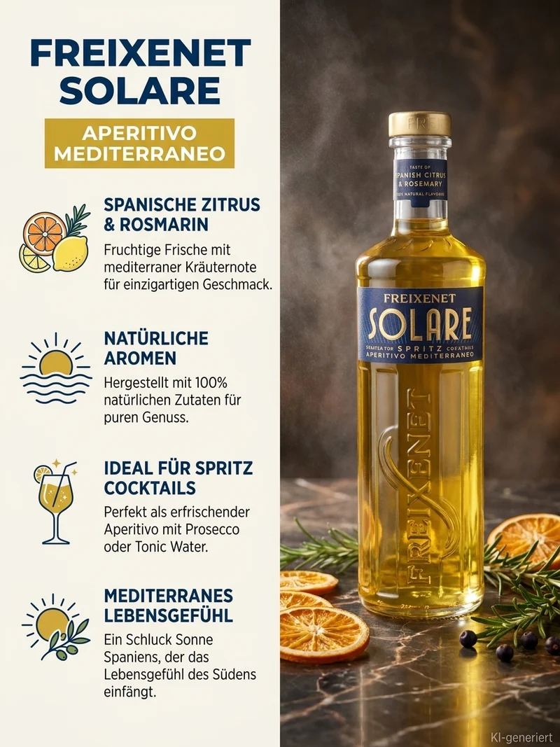 Freixenet Solare Aperitivo 0,7l, alc. 11 Vol.-%