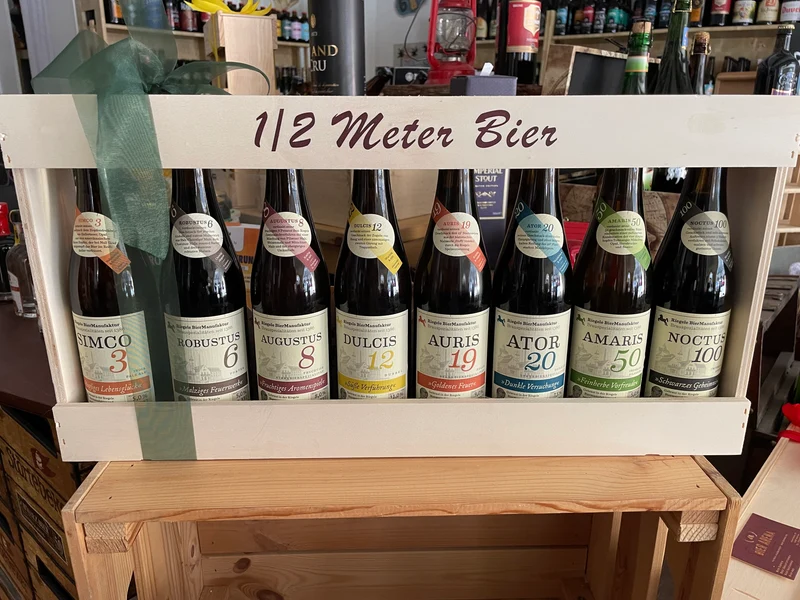 1/2 Bier Meter (Holz) - kein Postversand