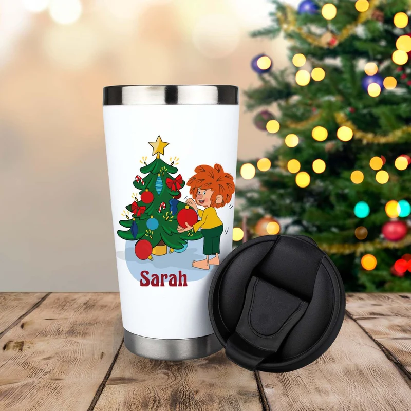 ®Pumuckl Trinkbecher Weihnachten