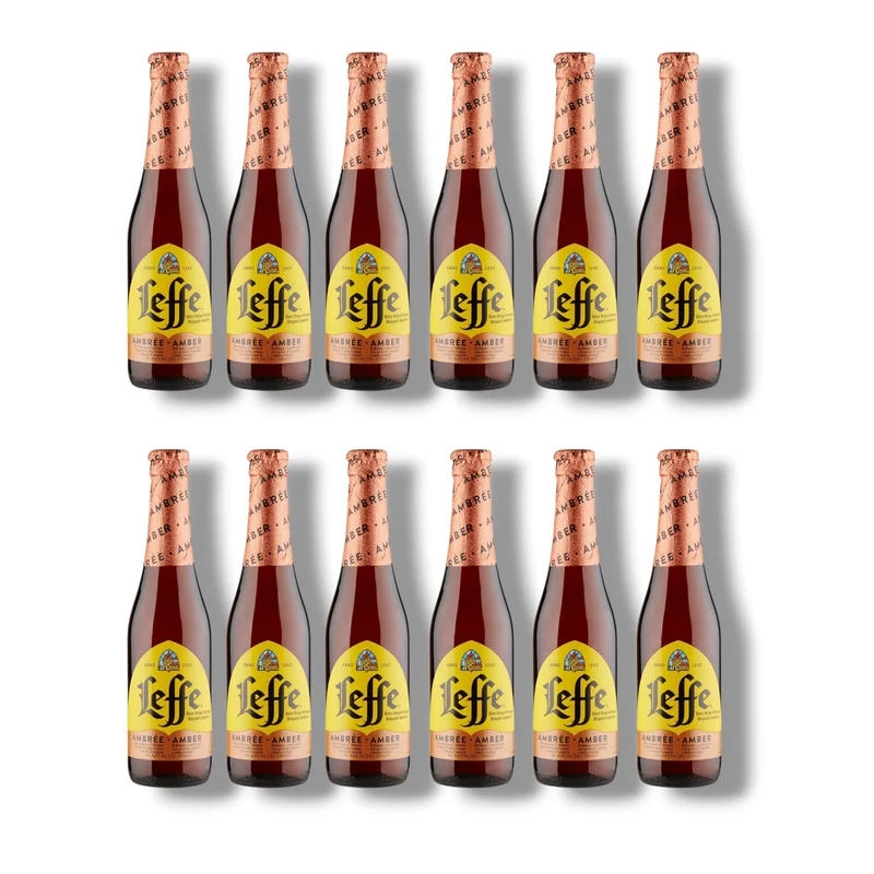 Leffe Ambrée 0,33l – Belgisches Amberbier 6,6 % Vol.