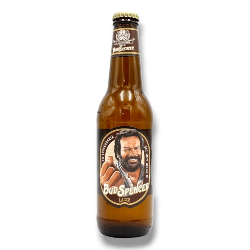 Bud Spencer Lager La Legendaria 0,33l- Lagerbier mit 4,8 % Vol.