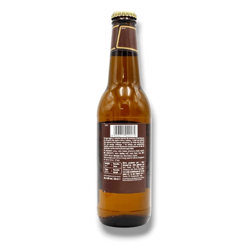 Bud Spencer Lager La Legendaria 0,33l- Lagerbier mit 4,8 % Vol.