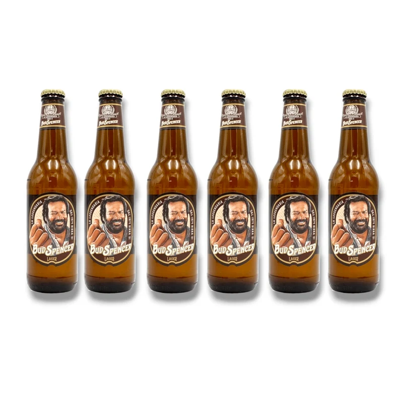 Bud Spencer Lager La Legendaria 0,33l- Lagerbier mit 4,8 % Vol.