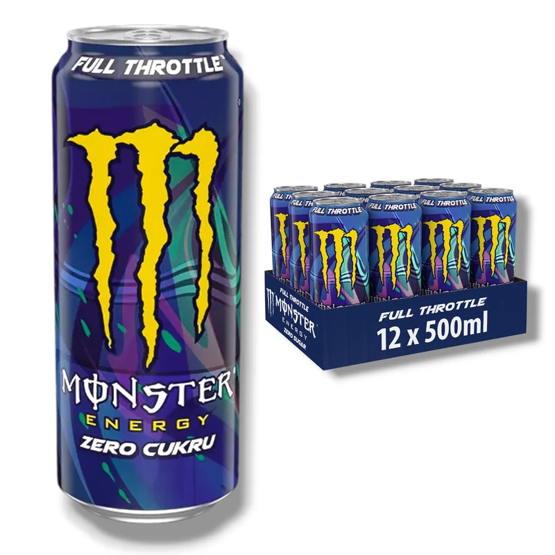 Monster Energy Full Throttle Zero Sugar 0,5 l Energy Drink