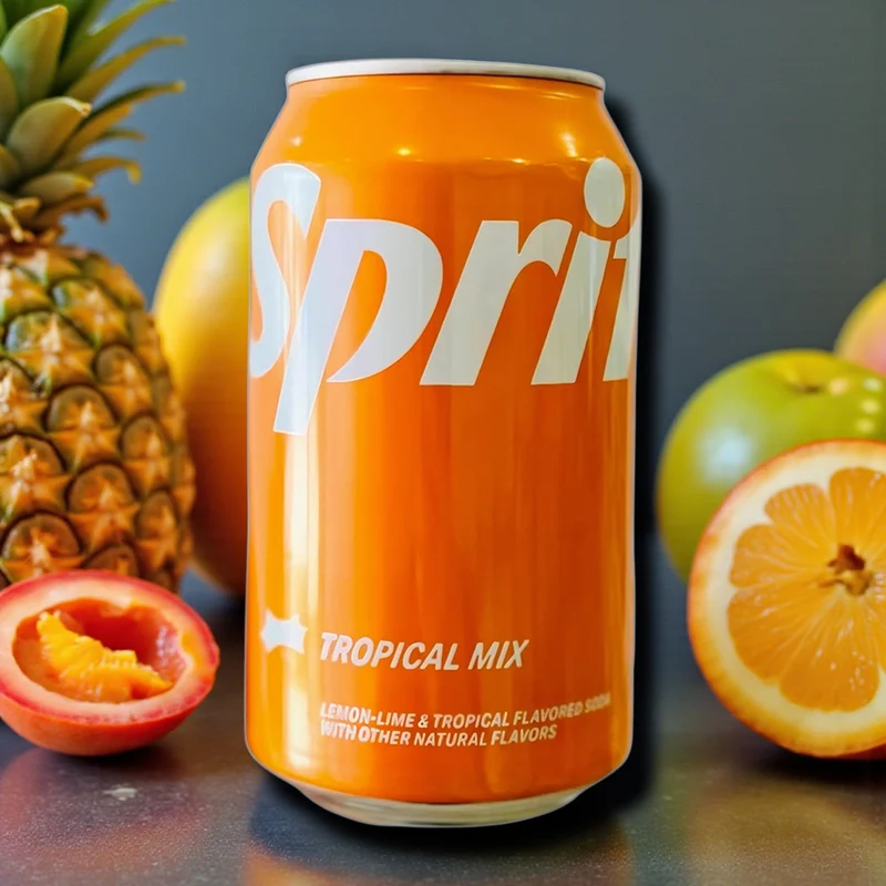 Sprite Tropical Mix 0,35l – Erfrischungsgetränk mit tropischem Fruchtmix