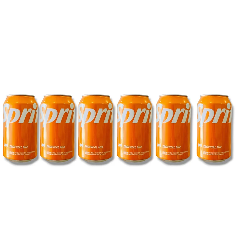 Sprite Tropical Mix 0,35l – Erfrischungsgetränk mit tropischem Fruchtmix