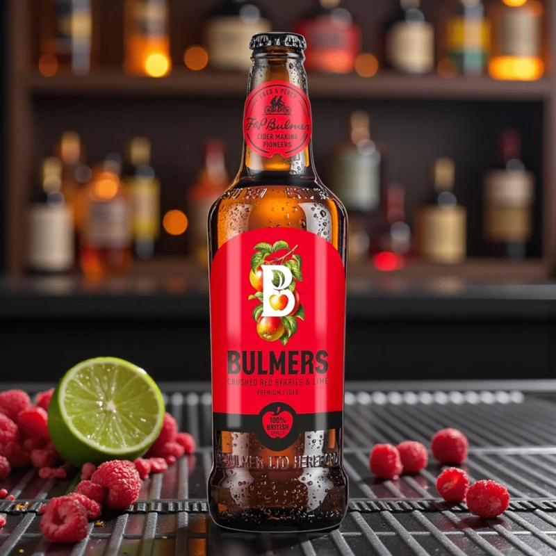 Bulmers Crushed Berries & Lime 0,5l – Premium Beeren-Cider aus Großbritannien