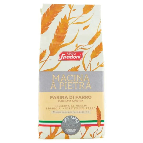 Molino Spadoni Farina di farro macinata a pietra 1000 g