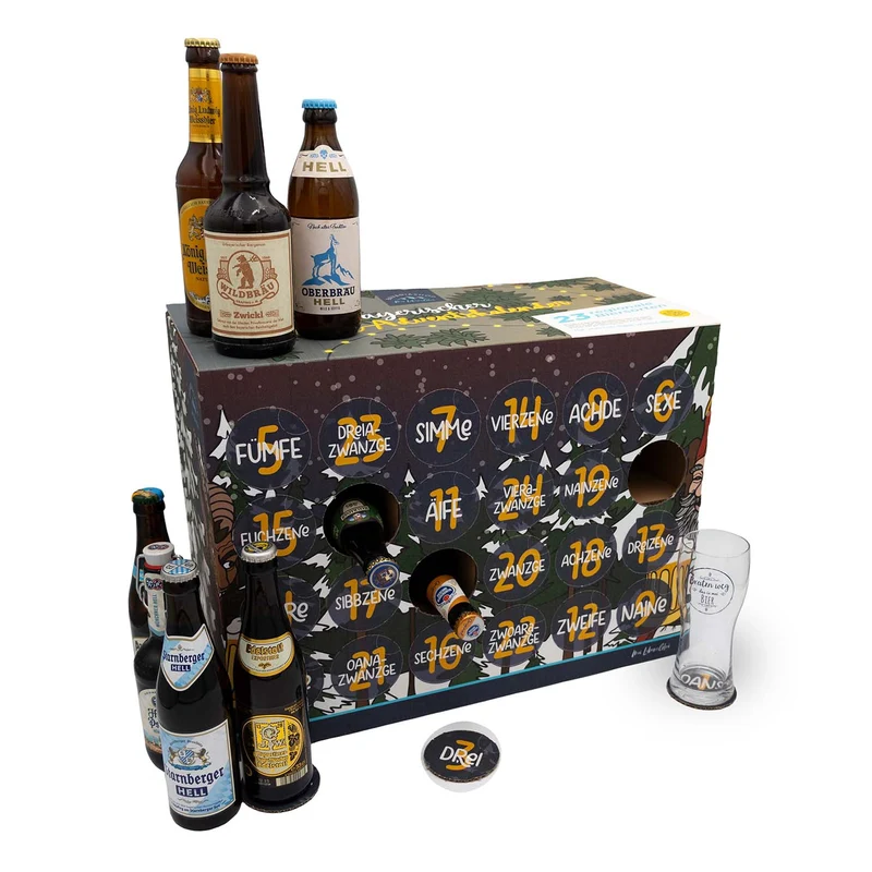 Bayerischer Bier Adventskalender Märchenwald