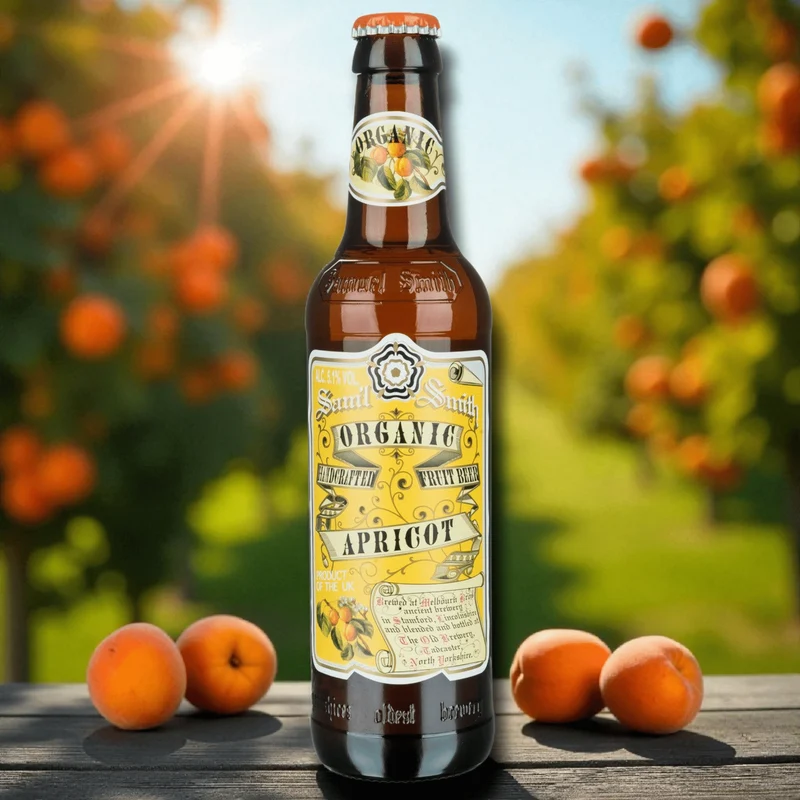 Samuel Smith Organic Apricot 0,35 l – Bio-Bier mit Aprikose