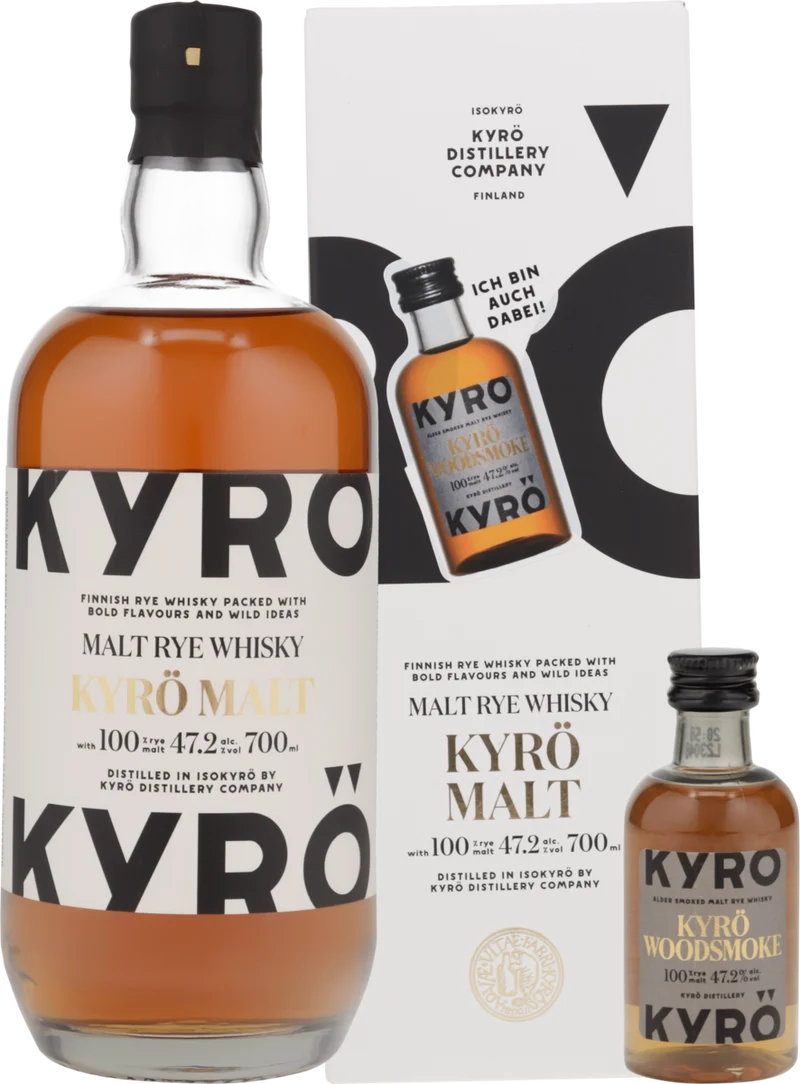 Kyrö Malt Rye Whisky 0,7l, alc. 47,2 Vol.-%