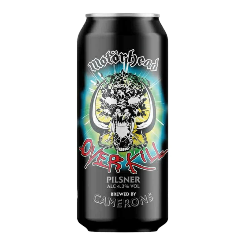 Motörhead Overkill Pilsner 0,44l Dose – 4,3 % Vol.