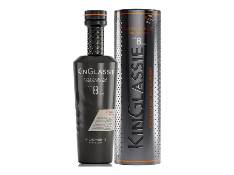 KinGlassie “Raw” 8 Jahre Single Malt 0,7l, alc. 46,3 Vol.-%