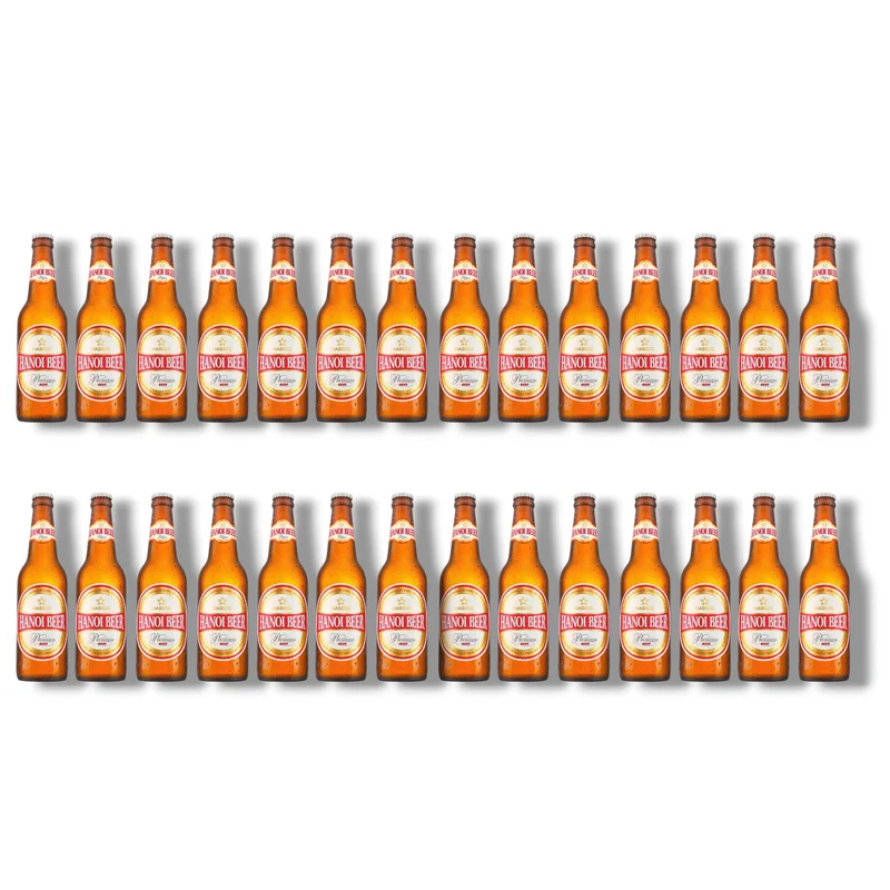 Hanoi Bier 0,33l– Frisches Premium Lagerbier aus Vietnam