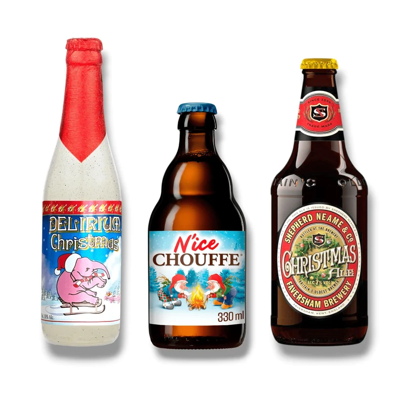 Weihnachtsbier Probierpaket – 3 internationale Winterbiere