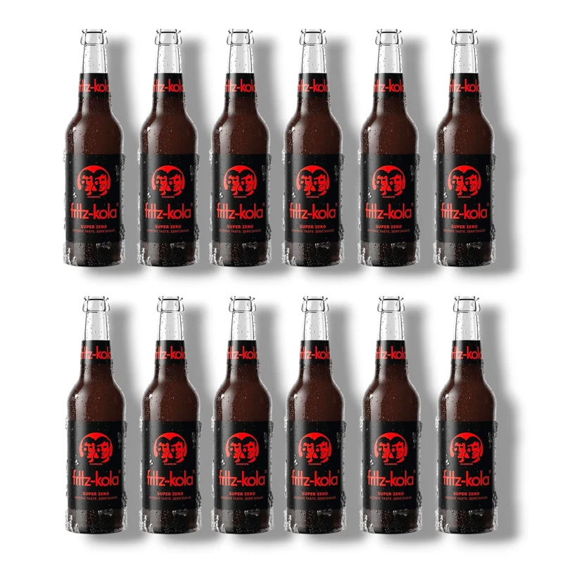 Fritz-Kola Super Zero – Zuckerfreie Kola aus Hamburg