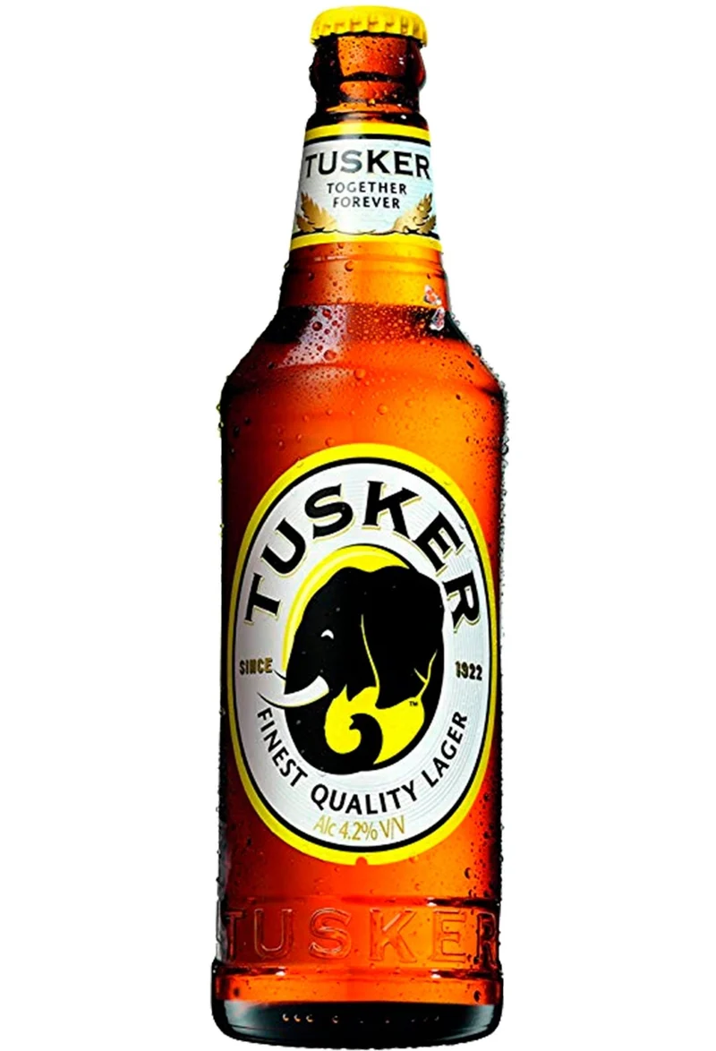 Tusker Lager Bier 0,5l– Kenianisches Premium Bier 4,2% Vol.