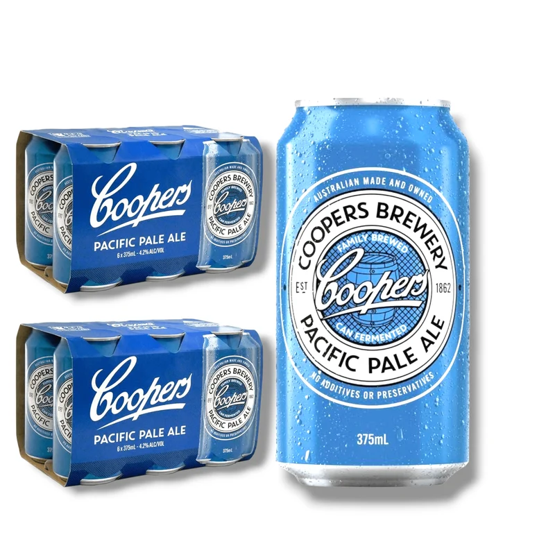 Coopers Pacific Pale Ale 375ml – Frisches Pale Ale aus Australien