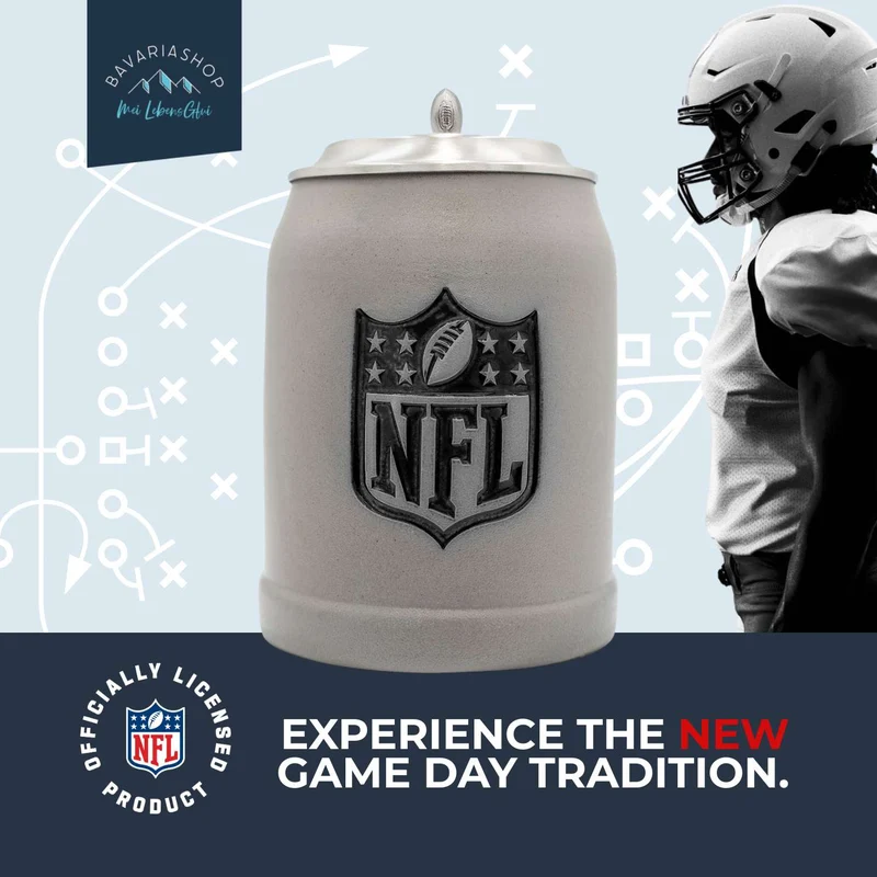®NFL PREMIUM Fan-Krug "NFL Shield"