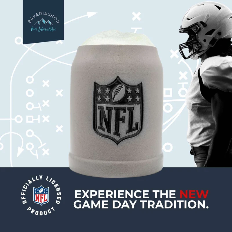 ®NFL PREMIUM Fan-Krug "NFL Shield"