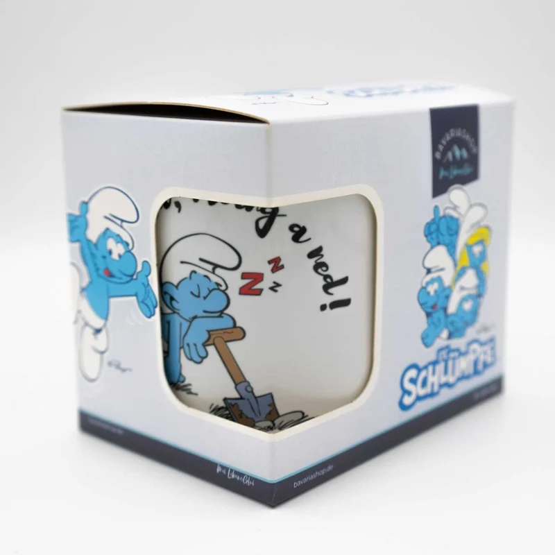 ®Die Schlümpfe-Tasse "Heid ned moing a ned"