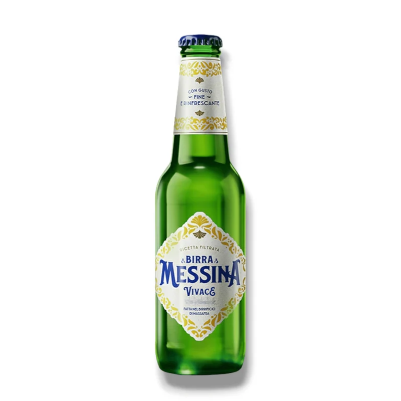Birra Messina Vivace 330ml – Italienisches Lagerbier 4,5%