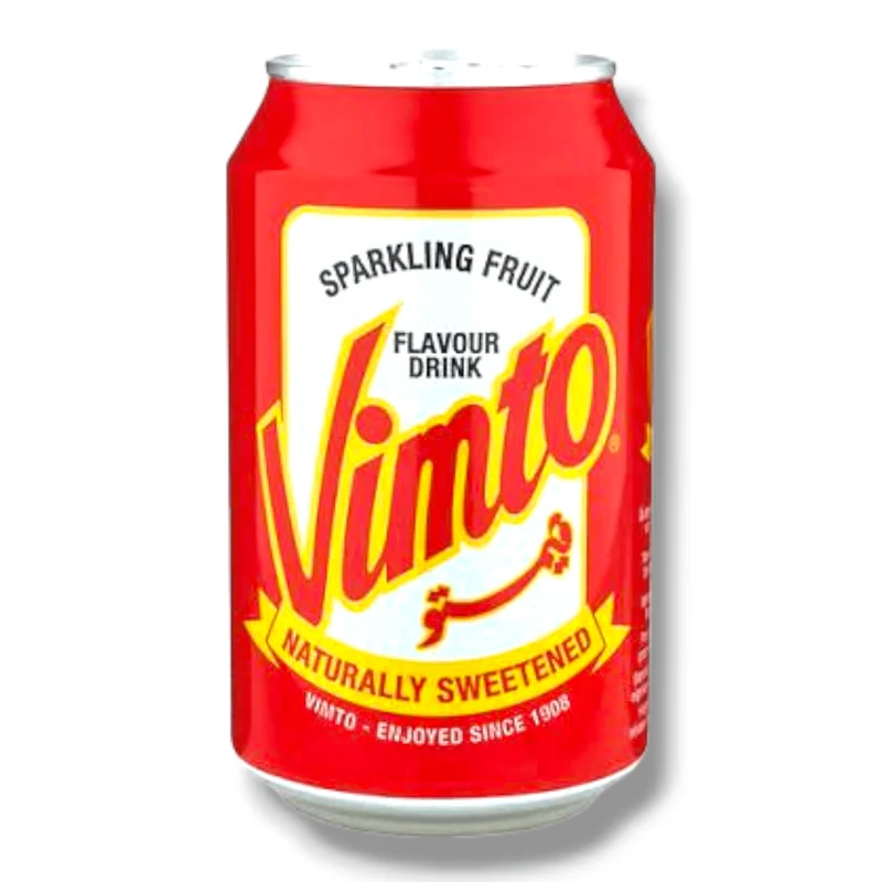 Vimto Sparkling 0,33l – Fruchtige Limonade mit Kultstatus