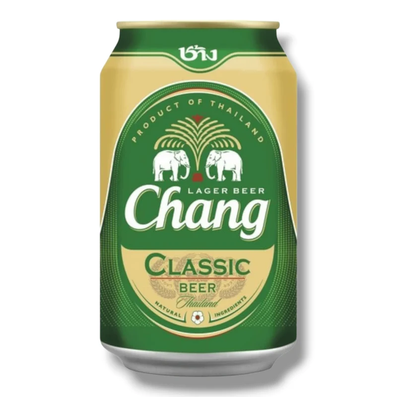 Chang Bier 330ml Dose – Das erfrischende Premium Lagerbier aus Thailand