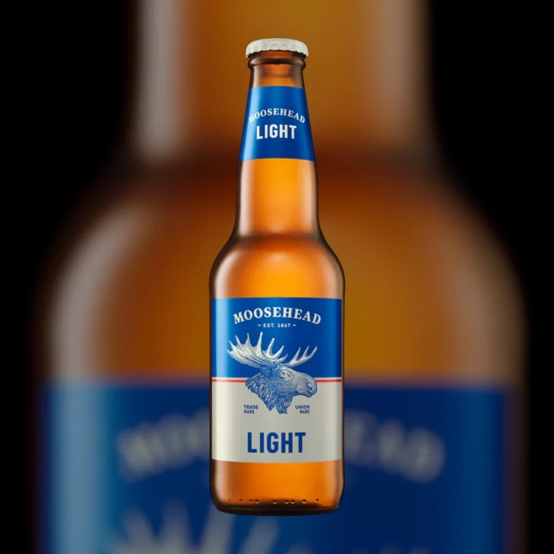 Moosehead Light 0,34l – Kanadisches Light Lager 4,0 % Vol.
