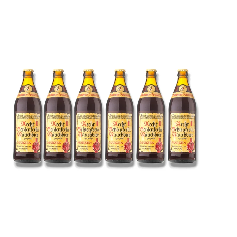 Aecht Schlenkerla Rauchbier Märzen 0,5l – Bamberger Bierspezialität 5,1% Vol