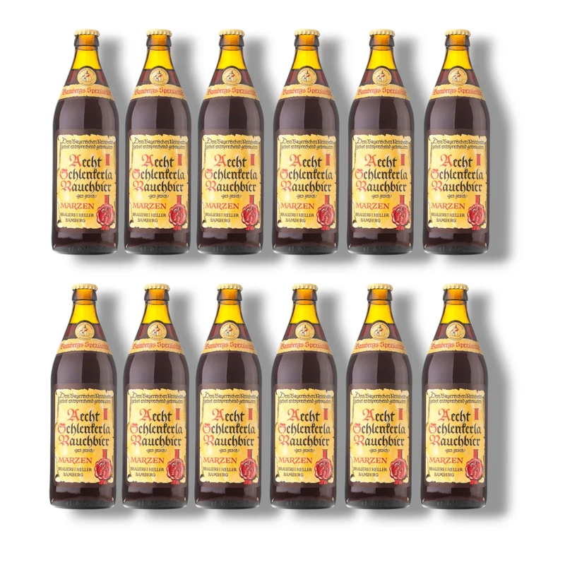 Aecht Schlenkerla Rauchbier Märzen 0,5l – Bamberger Bierspezialität 5,1% Vol