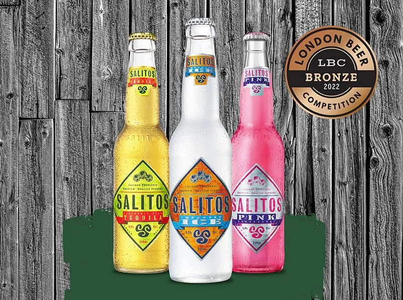 Salitos Mix 0,33l - Original Tequila - Blue - Pink & Ice