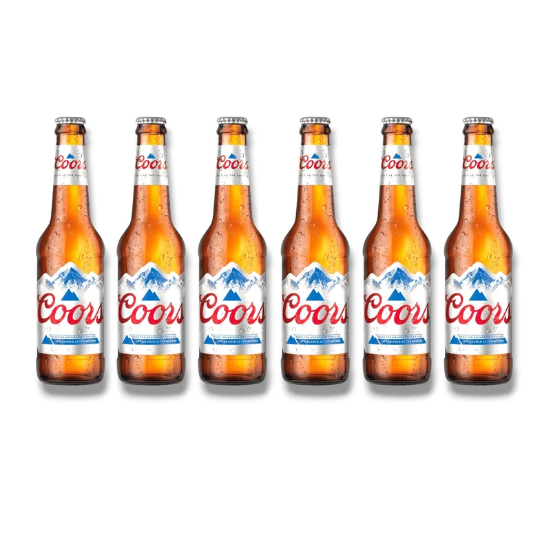 Coors 0,33l – Amerikanisches Lagerbier 4,3 % Vol.