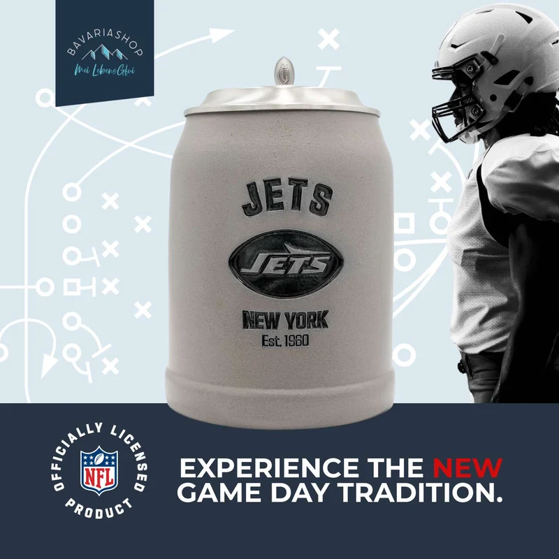 ®NFL PREMIUM Teamkrug "New York Jets"
