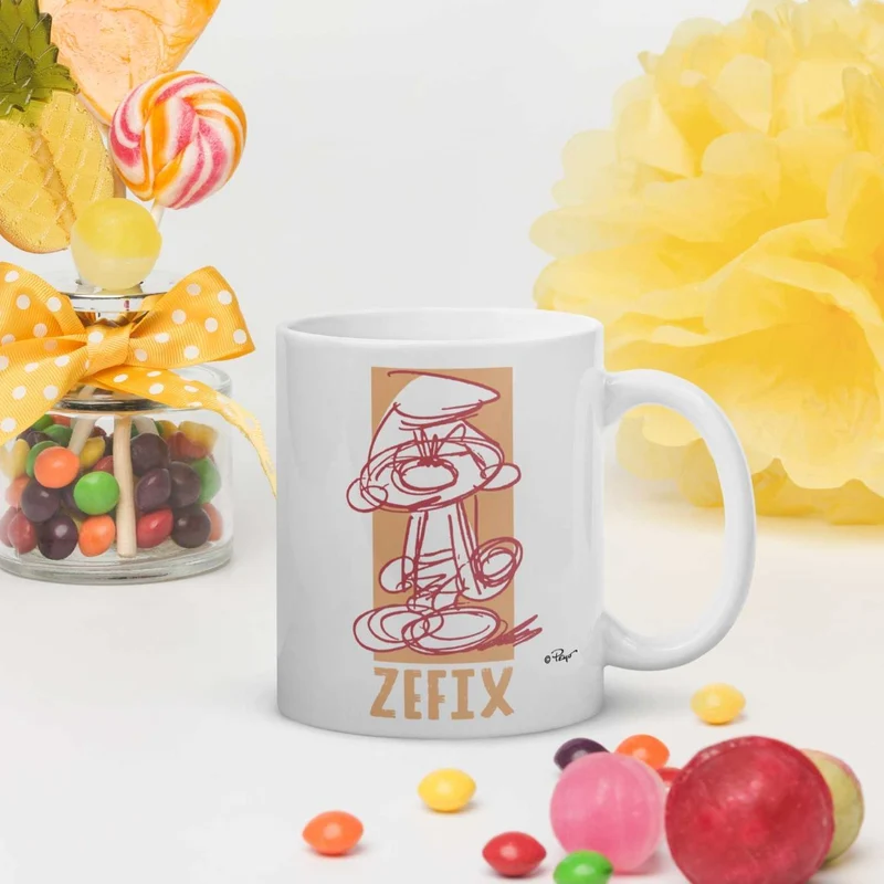 ®Die Schlümpfe Tasse "Zefix"