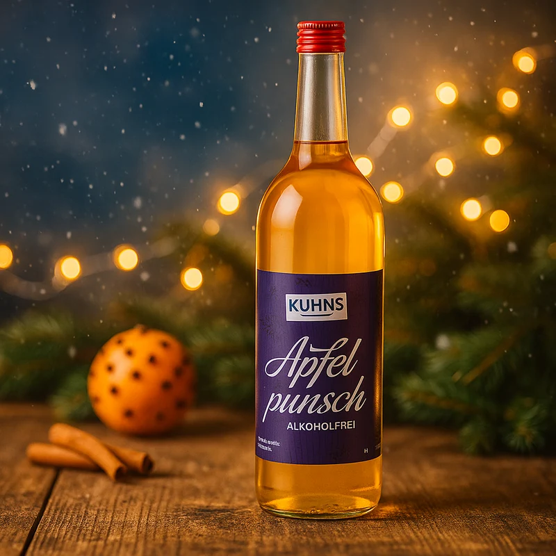 Kuhns Apfelpunsch alkoholfrei 0,75l